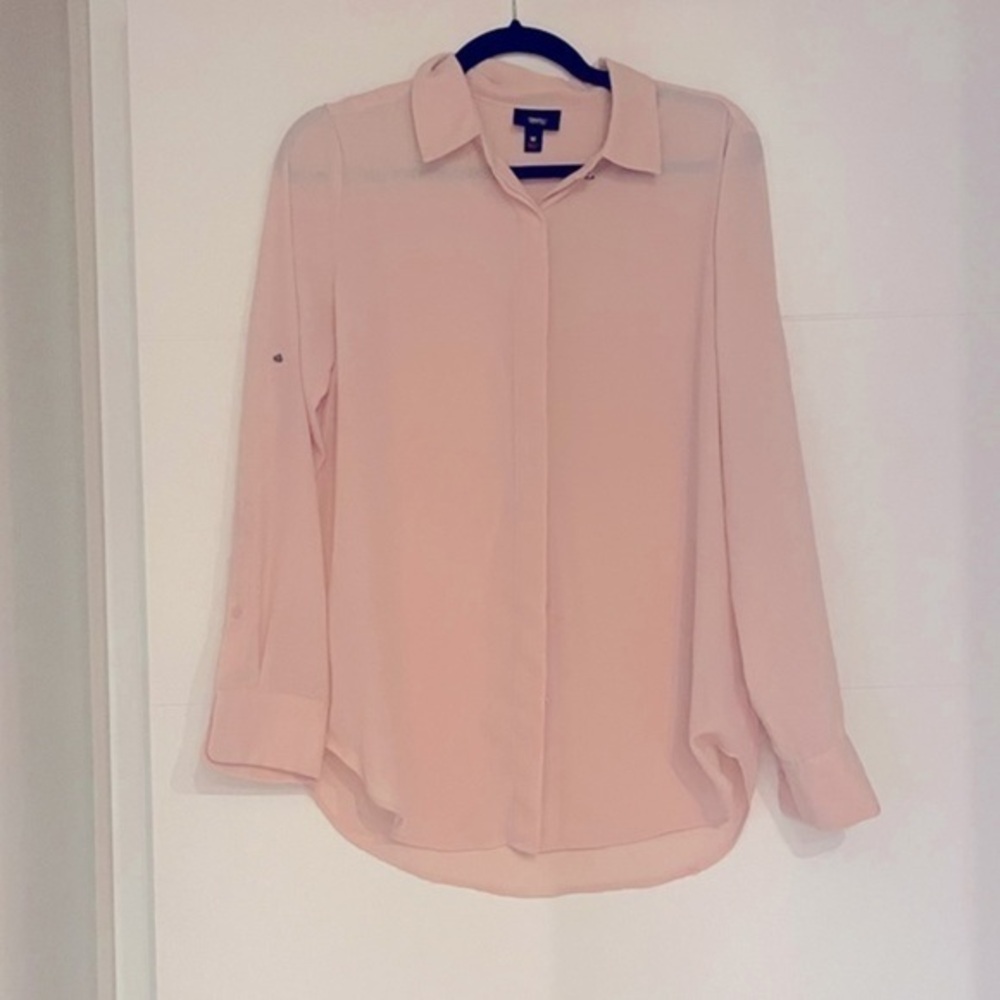 BLUSH BUTTON DOWN